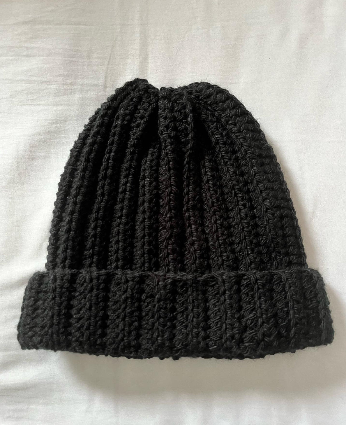 Black Satin lined beanie